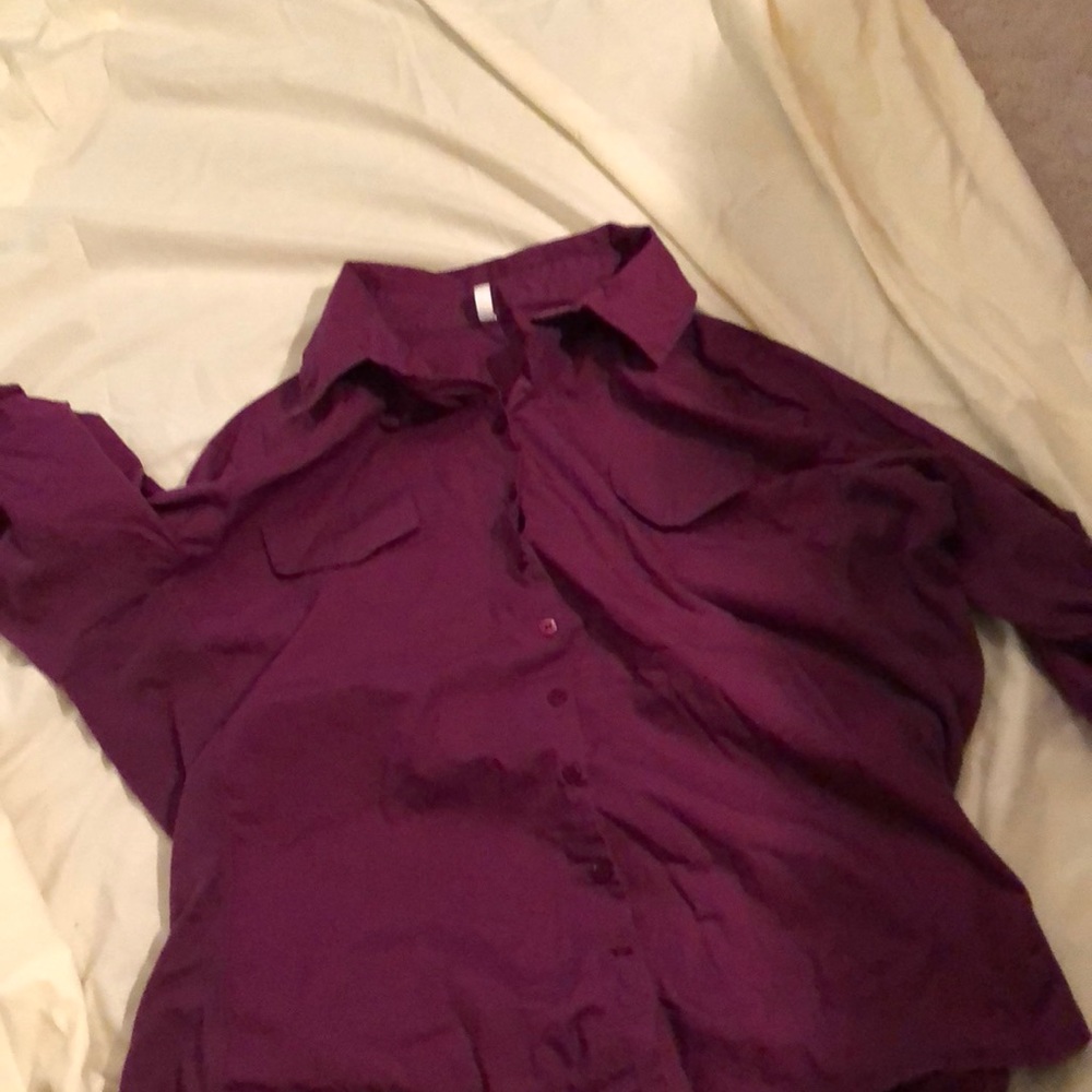 Purple blouse